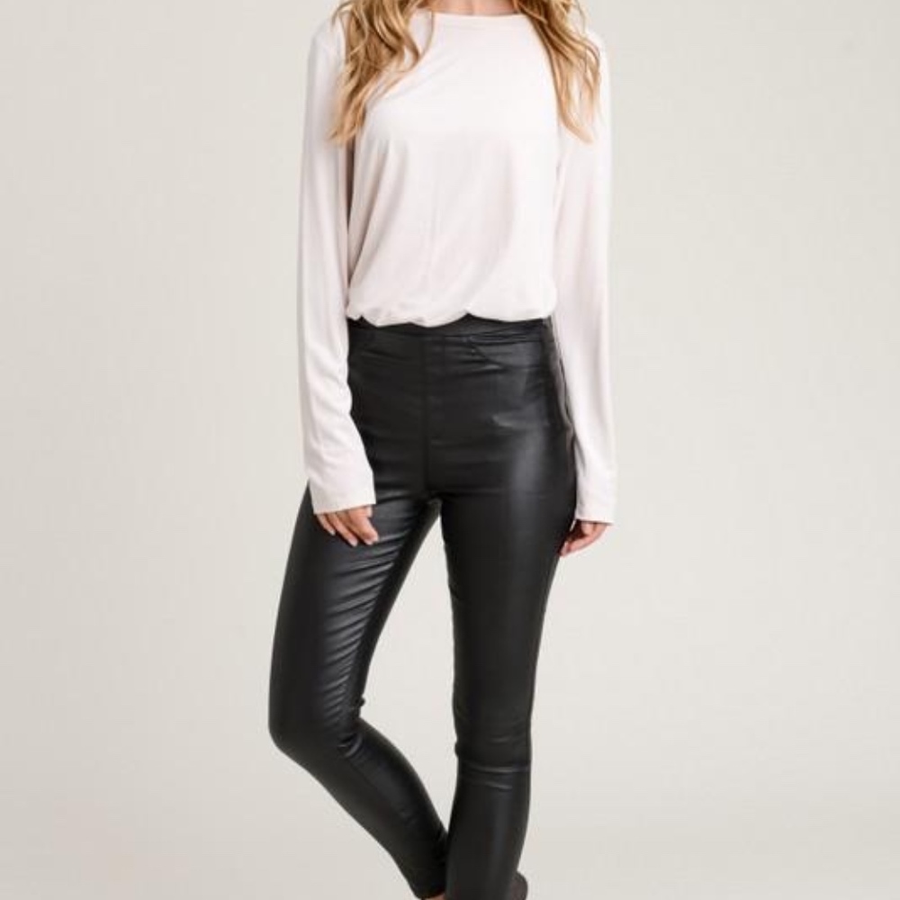 Skinny Leather Legging